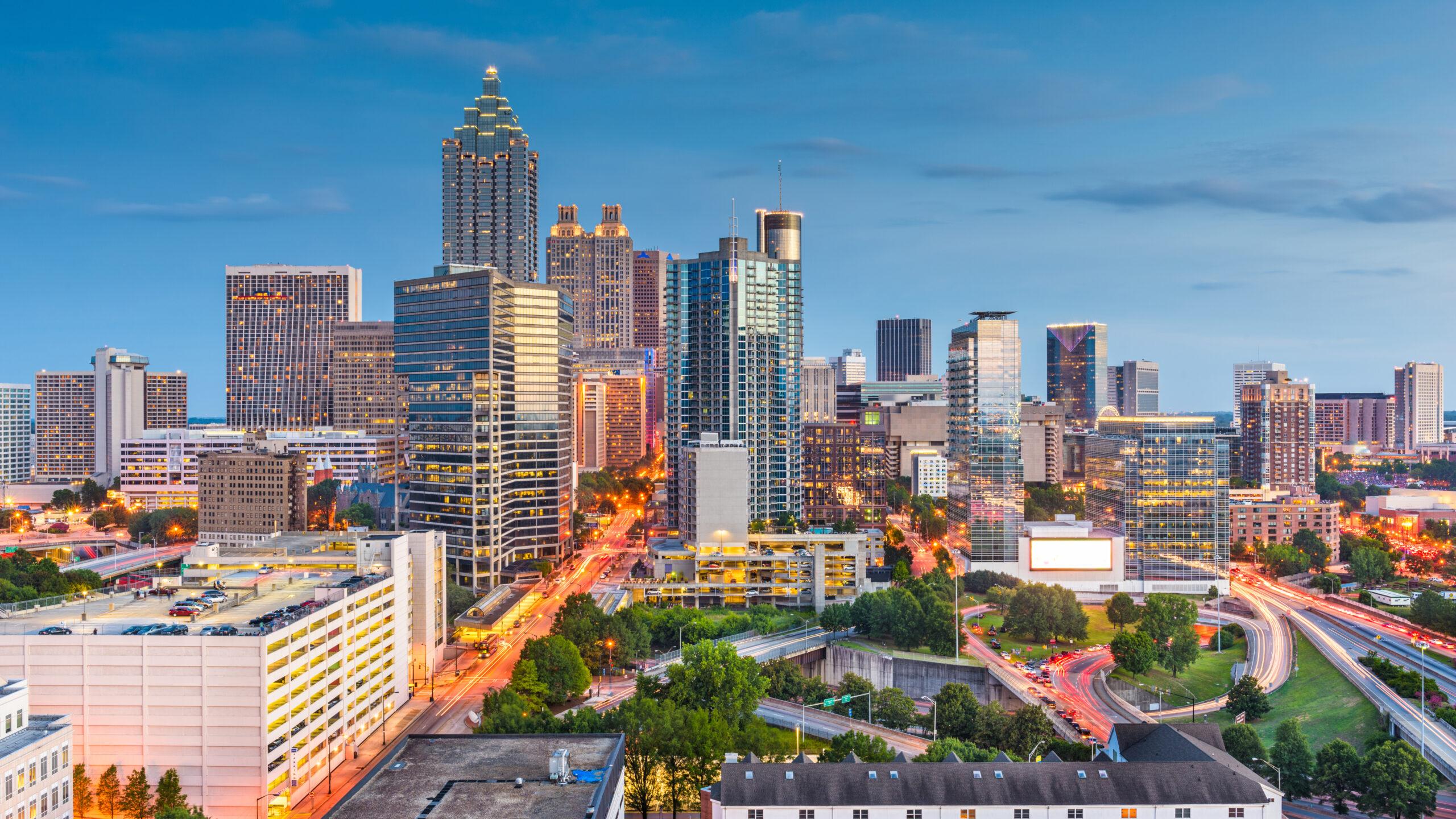 Atlanta aerial view